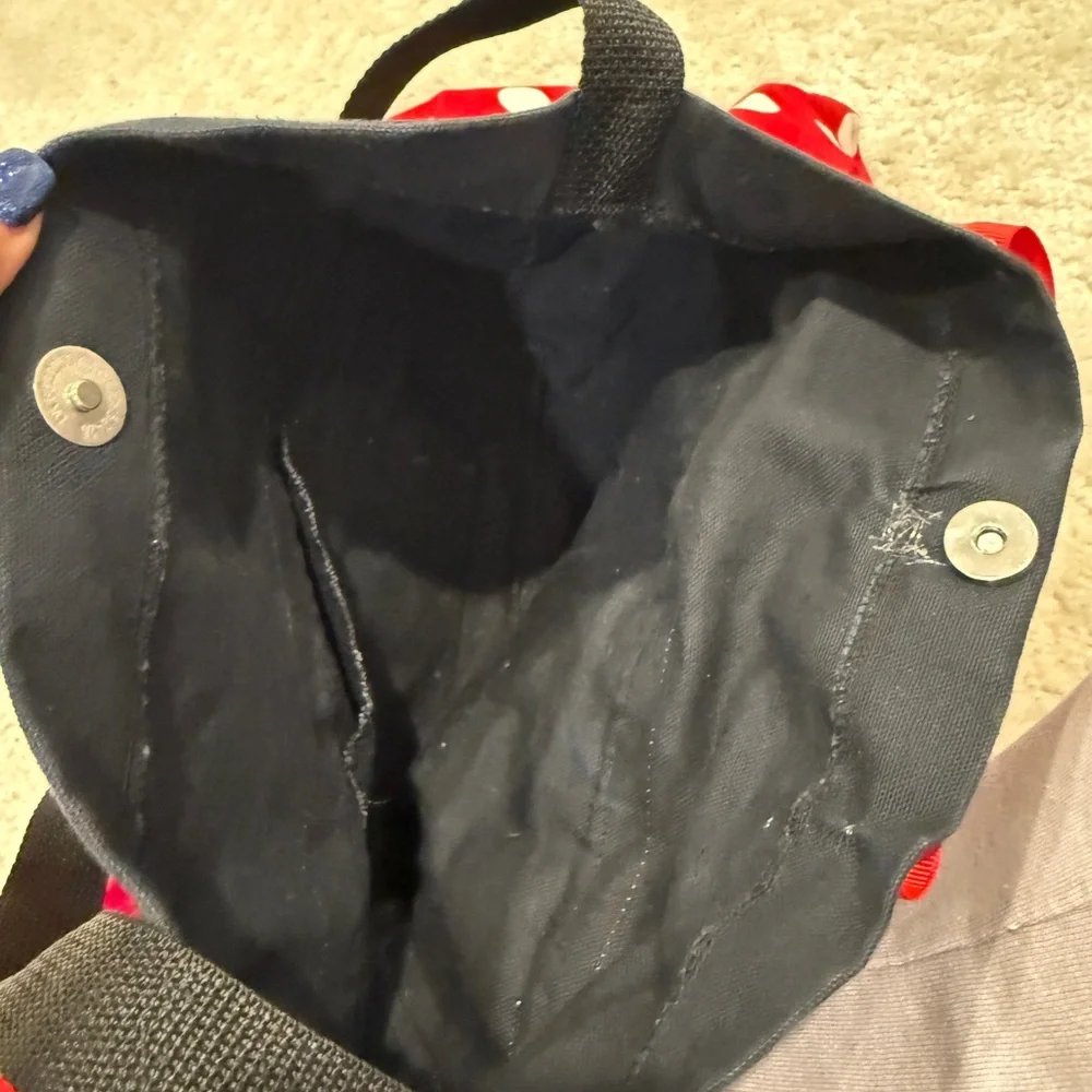 Disney Red and Black Crossbody Bag